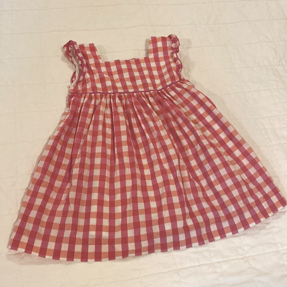 Adorable checked Mini Biden dress